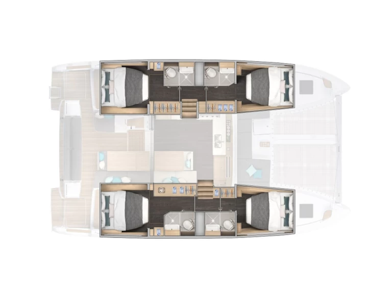 Lagoon Lagoon 43 da affittare a  Hyères