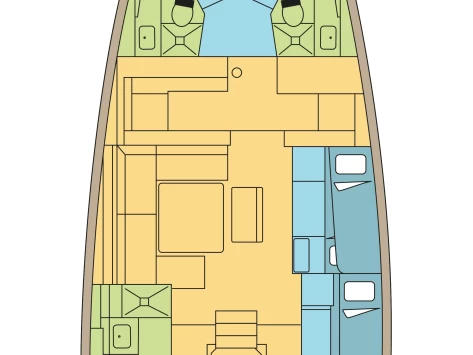 Noleggio Barca a vela Dufour con patente nautica