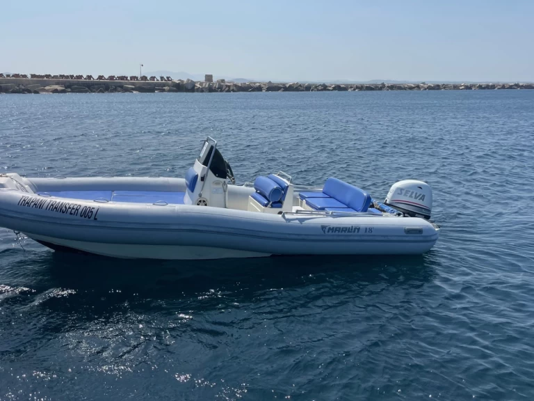 Noleggio Gommone a Trapani – Marlin Boat 18