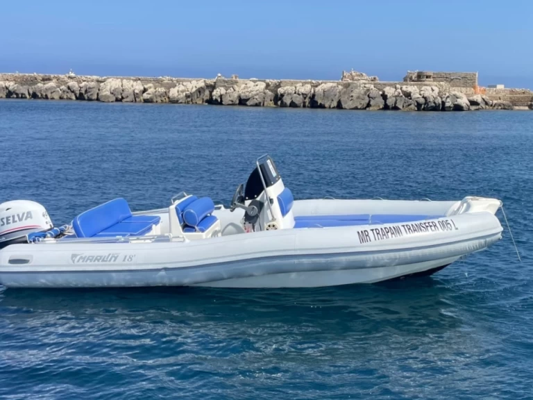 Noleggio Gommone con o senza skipper Marlin Boat a Trapani