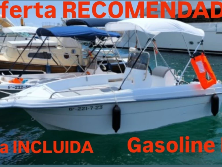 Noleggiare una Astec Open 480 a Altea