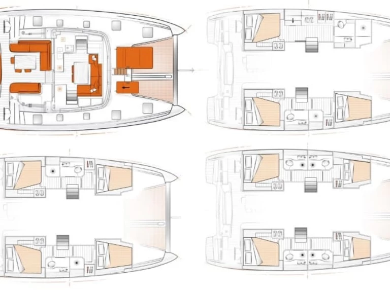 Catamarano a noleggio a Le Marin al miglior prezzo