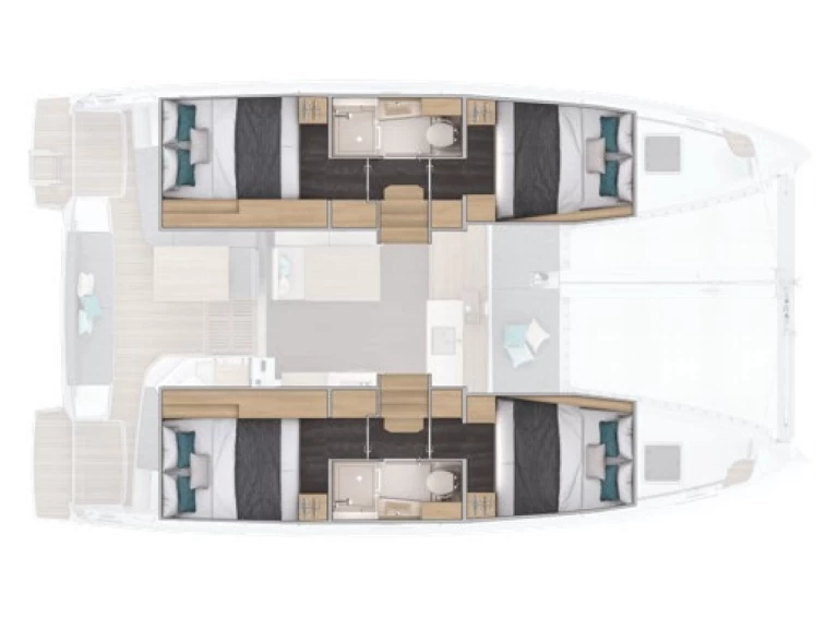 Noleggio Catamarano con o senza skipper Lagoon a Ajaccio