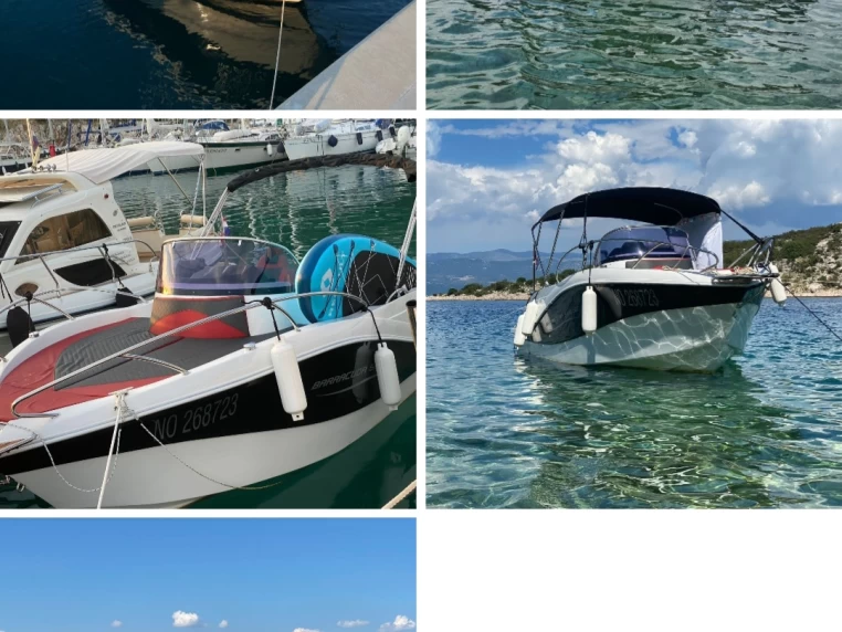 Noleggiare una Okiboats Barracuda 595SD a Veglia (Krk)
