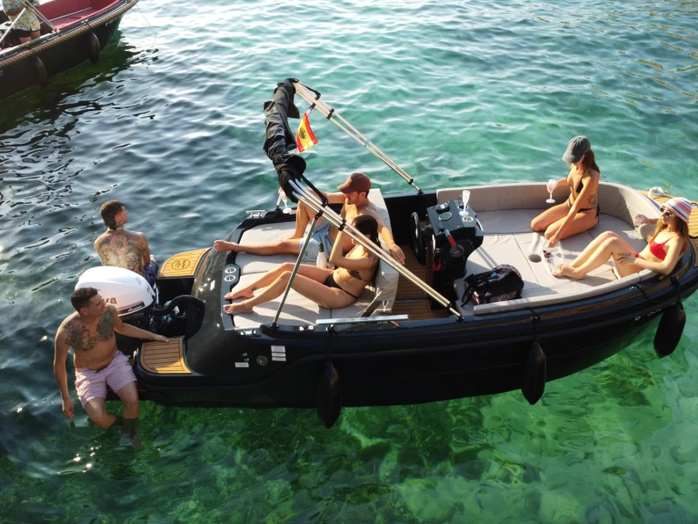 Noleggio Barca a motore con o senza skipper AQUA51 a Sant Antoni de Portmany