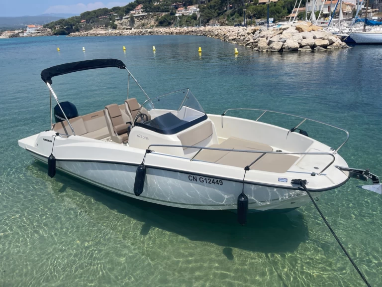 Noleggio a La Madrague – Quicksilver Activ 675 Open su SamBoat