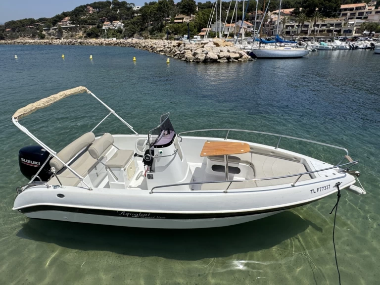 Noleggio barche Aquaboat 550 a La Madrague su Samboat