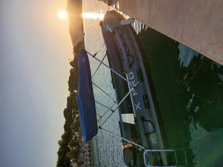 Noleggio Gommone X-Pro con patente nautica