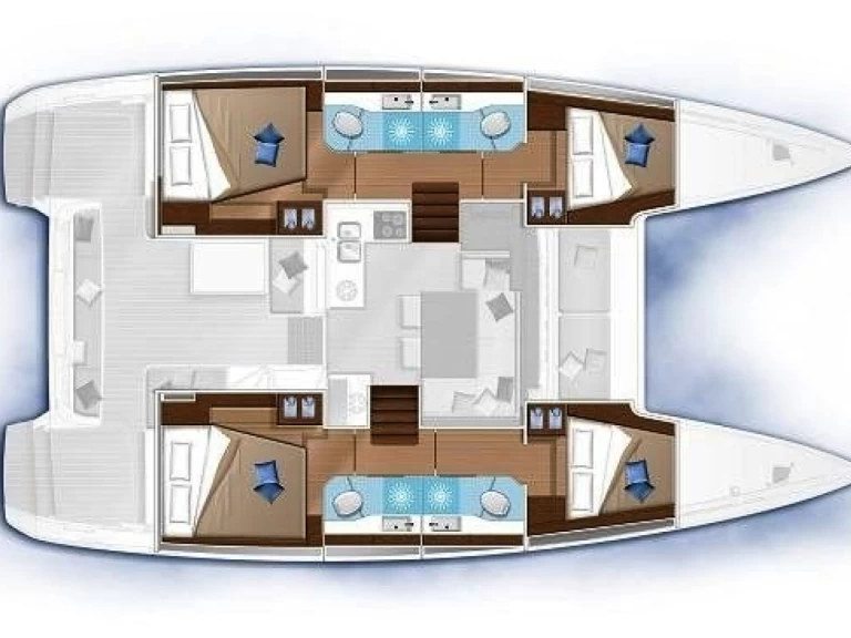 Noleggio barche Álimos economico Lagoon 40