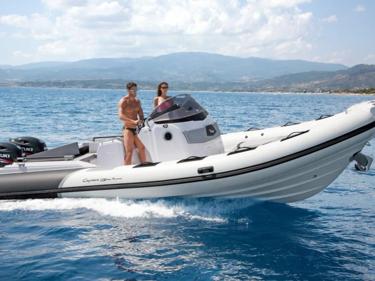 Noleggio Gommone Ranieri con patente nautica