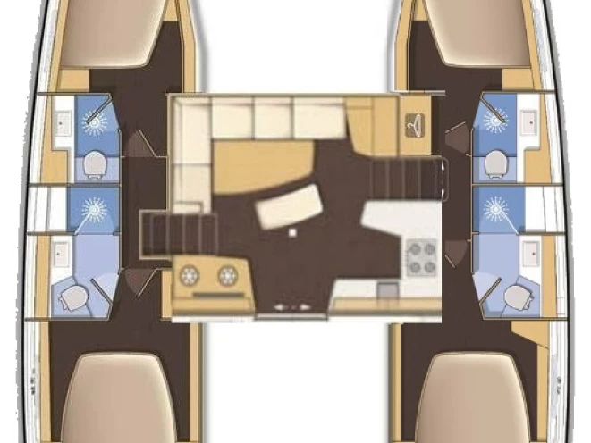 Noleggio barche Trogir economico Lagoon 42