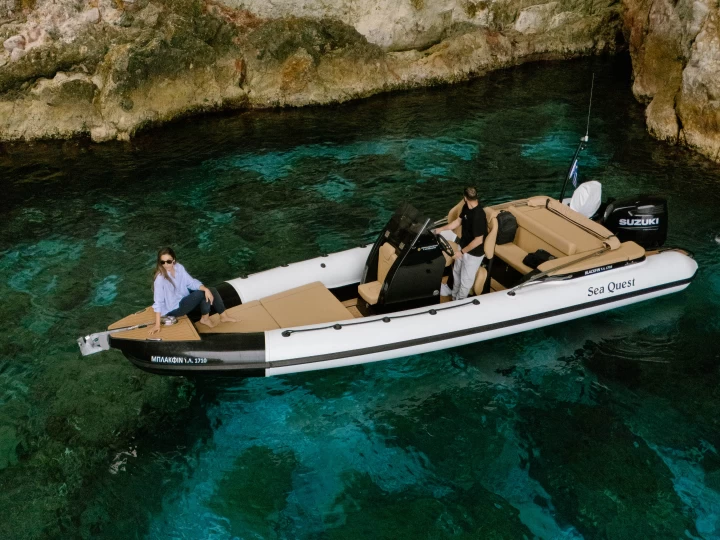 Sea quest 760 da affittare a  Sifnos