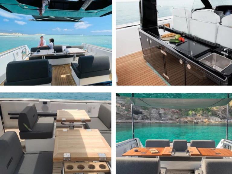 Noleggio barche Ibiza Town economico Fjord 44 Open