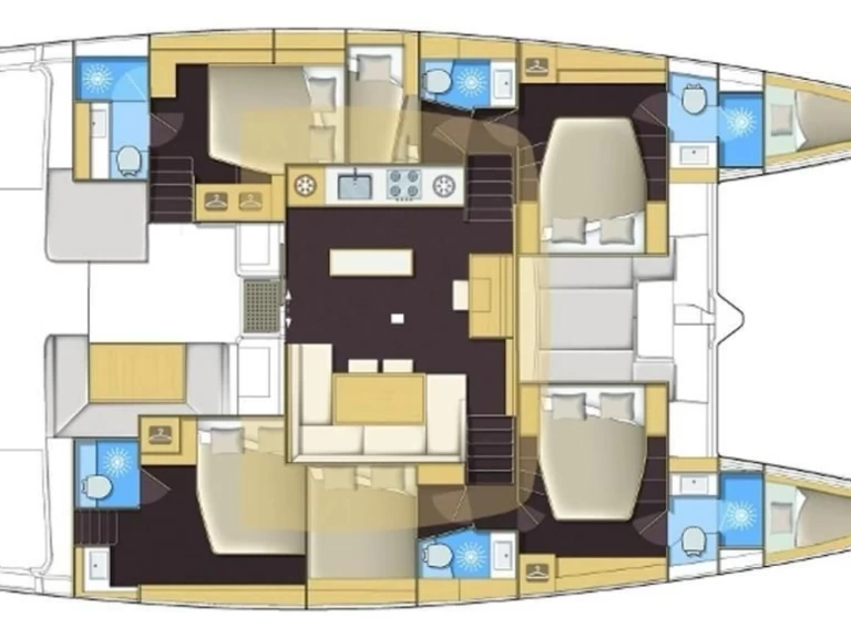 Noleggiare una Lagoon Lagoon 52 F a Sant Antoni de Portmany