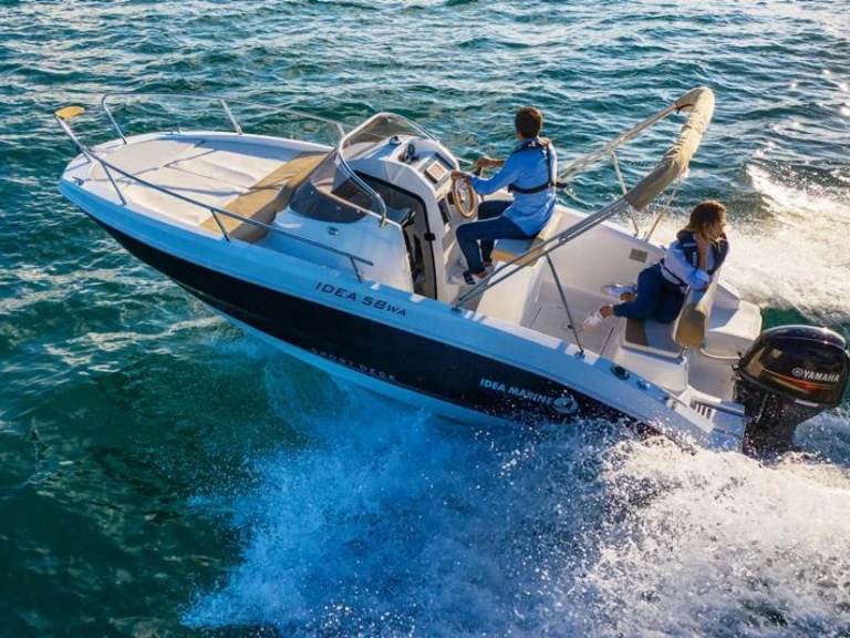 Noleggio Barca a motore con o senza skipper Salpa a Massa Lubrense