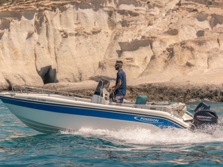 Noleggio barche Poseidon BLU WATER 185 a Mílos su Samboat