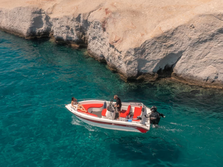 Noleggio Barca a motore a Mílos – Poseidon BLU WATER 185