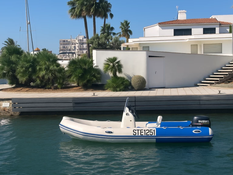 Noleggio barche Zodiac Medline 500 a Empuriabrava su Samboat
