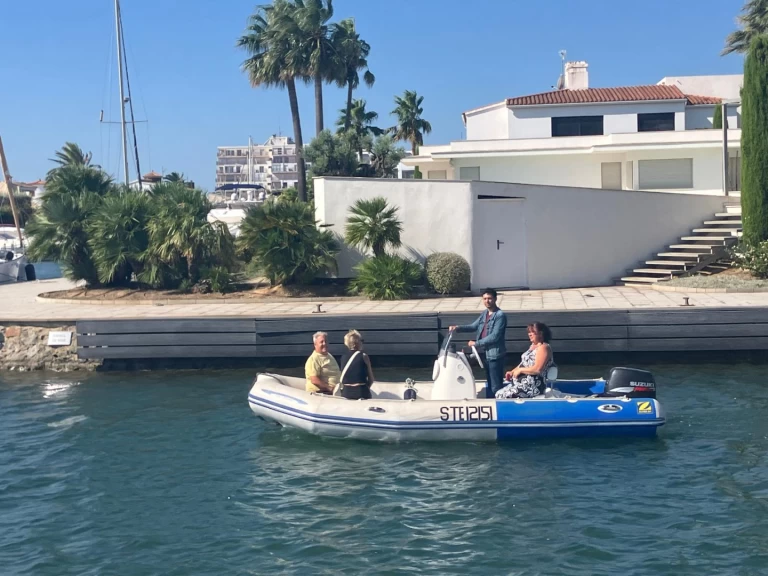 Noleggio Gommone Zodiac con patente nautica