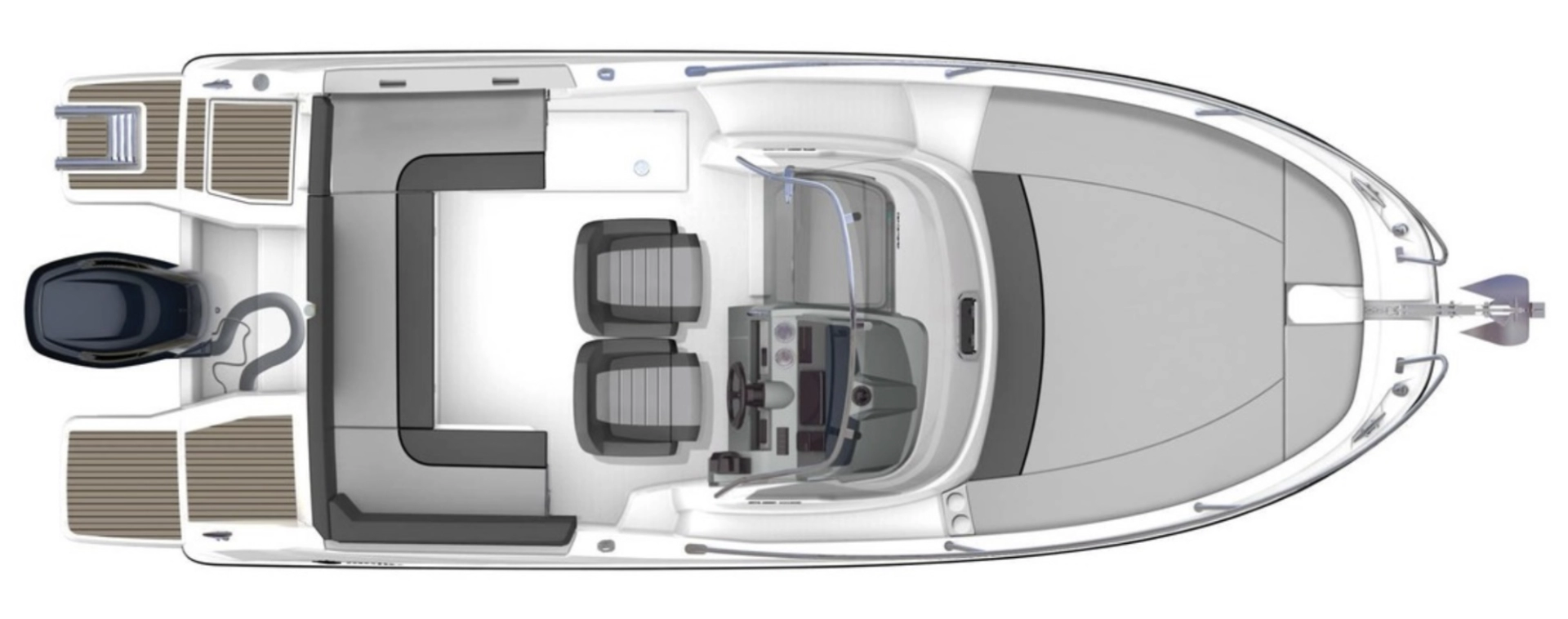 Noleggio barche Antibes economico Cap Camarat 6.5 WA Serie 3