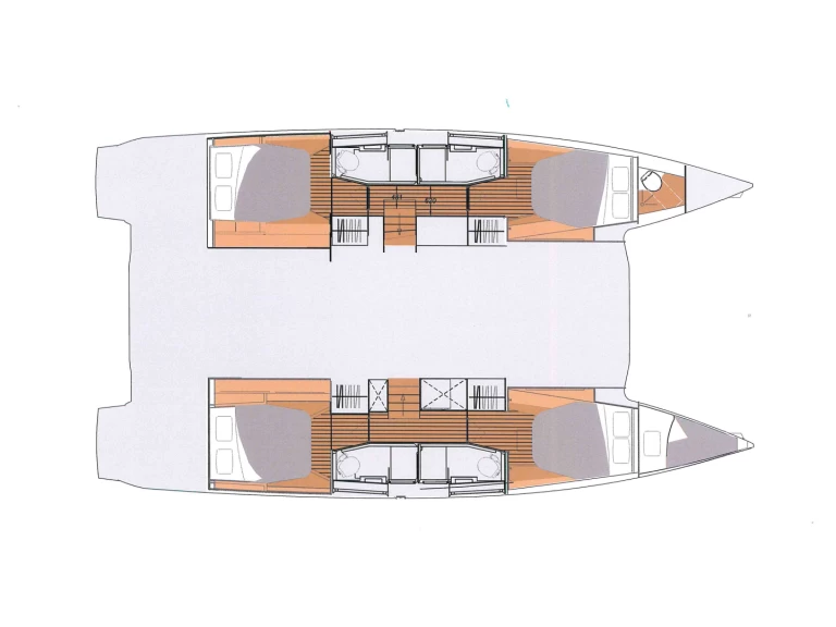 Noleggio Catamarano con o senza skipper Fountaine Pajot a Cogolin