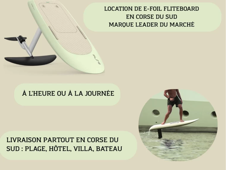 Noleggio barche Fliteboard Fibre de verre yuzu a Porto-Vecchio su Samboat