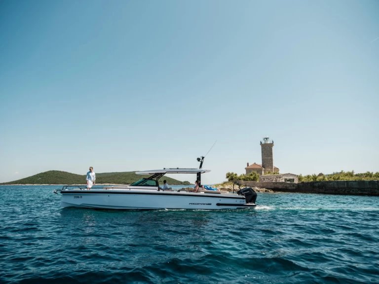 Noleggio Barca a motore a Zaton – Axopar Axopar 37 Sun-Top