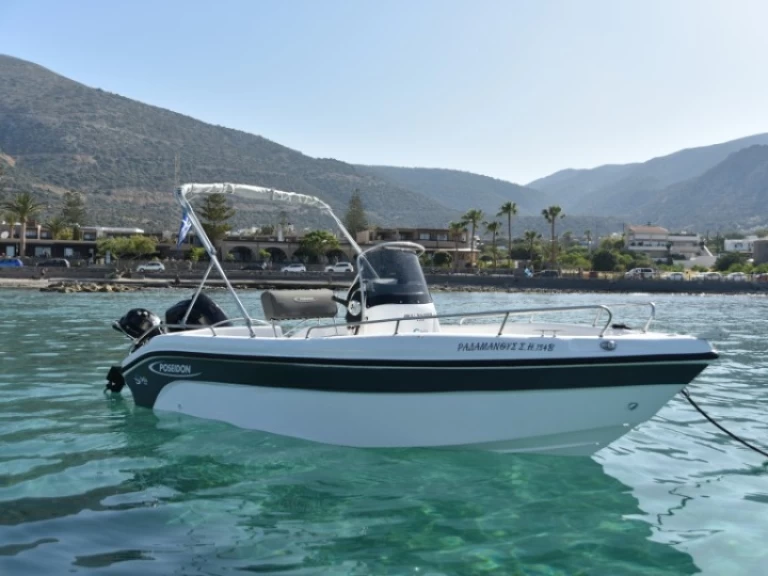 Noleggio Barca a motore a Stalís – Poseidon Blu Water 170cc