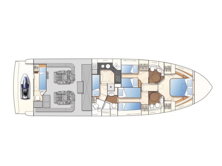 Ferretti Ferretti 550 da affittare a  Panaji