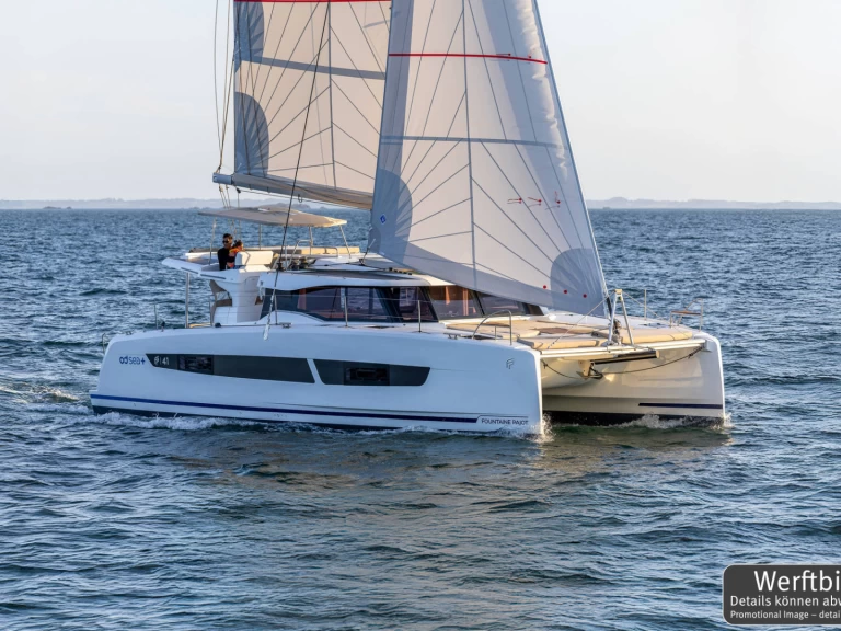Noleggio Catamarano Fountaine Pajot con patente nautica