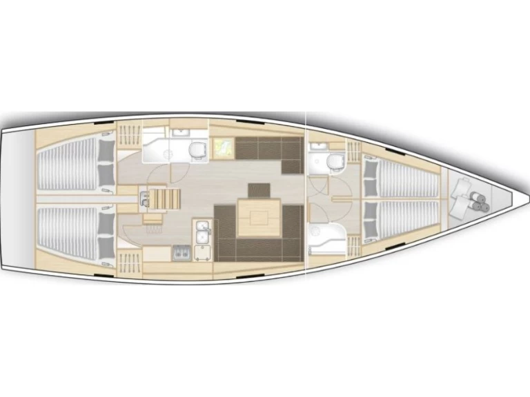Hanse Hanse 458 da affittare a  Lefkáda