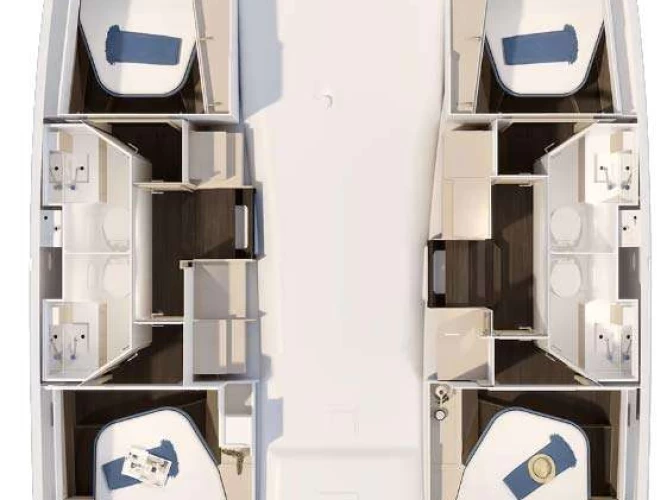 Fountaine Pajot FP 41 da affittare a  Pointe-à-Pitre