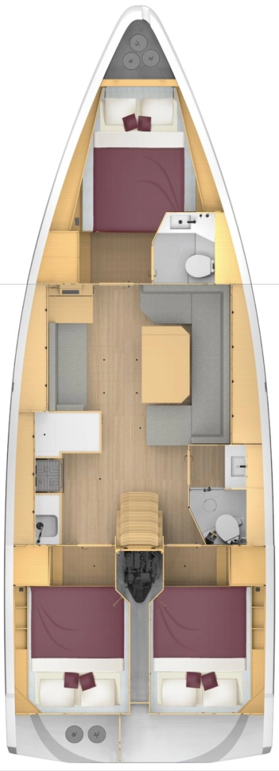 Noleggio barche Göcek economico Bavaria C42