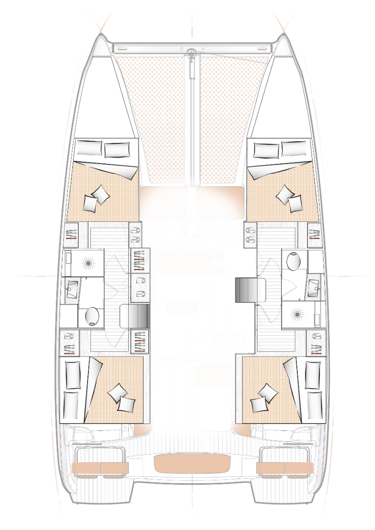 Catamarano a noleggio a Trogir al miglior prezzo