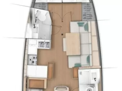 Jeanneau Sun Odyssey 440 da affittare a  Göcek