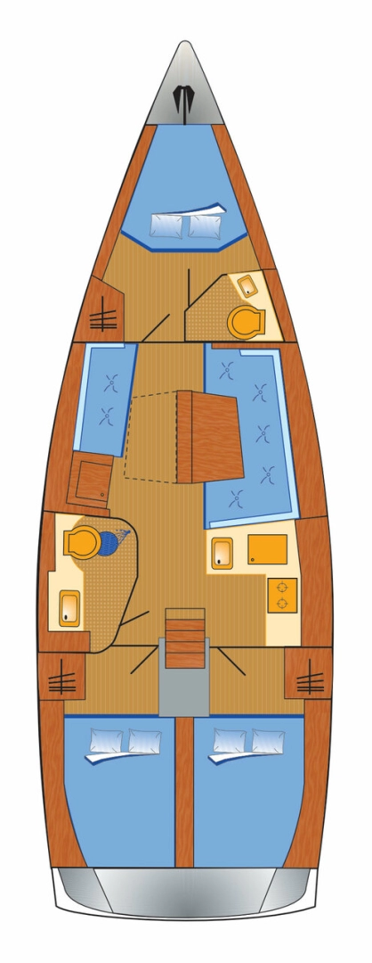 Noleggio barche Rogosnizza economico Hanse 418