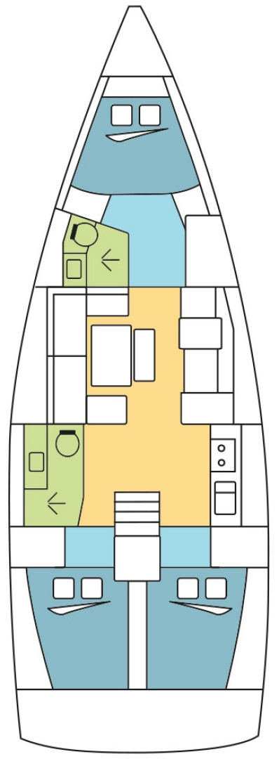 Noleggiare una Dufour Dufour 412 Grand Large a Jolly Harbour