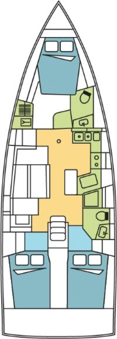 Noleggio barche Kos economico Oceanis 40.1