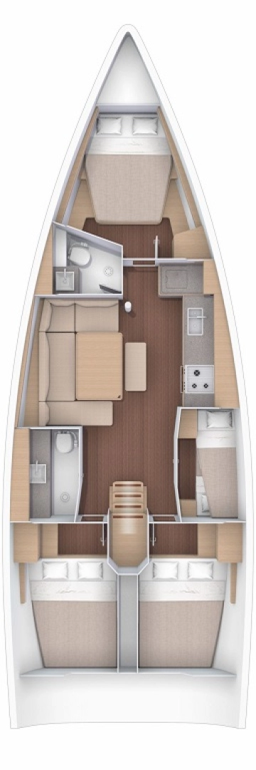 Noleggio barche Adaköy economico Dufour 430 Grand Large