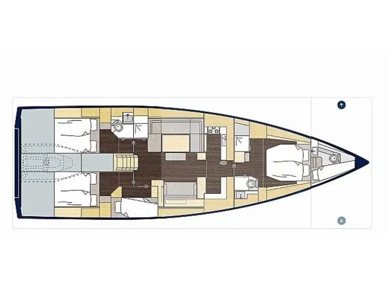 Noleggio Barca a vela Bavaria con patente nautica