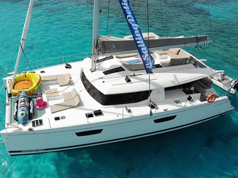 Noleggio Catamarano a Lefkáda – Fountaine Pajot Saba 50