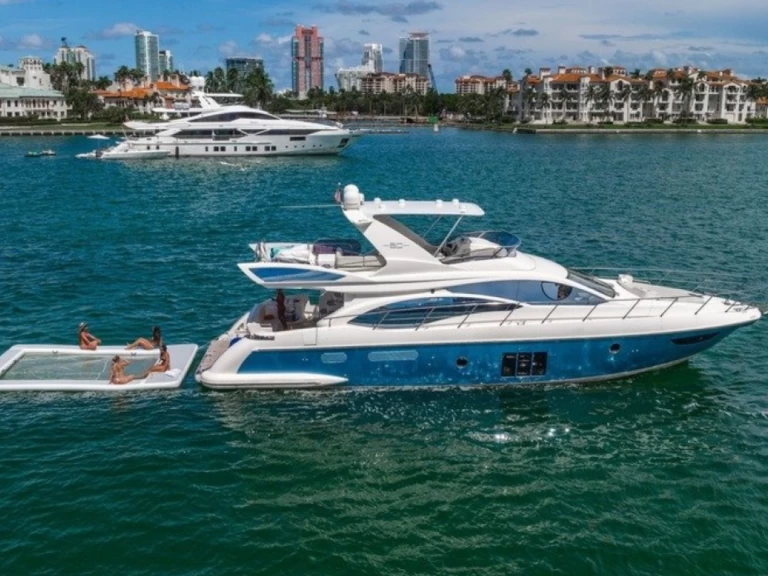Noleggio barche Miami Beach economico Azimut 60 Fly