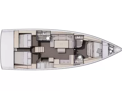 Noleggio Barca a vela Dufour con patente nautica