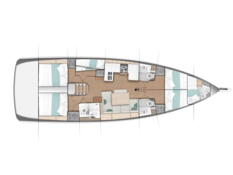 Noleggio a Puntone – Jeanneau Sun Odyssey 490 su SamBoat