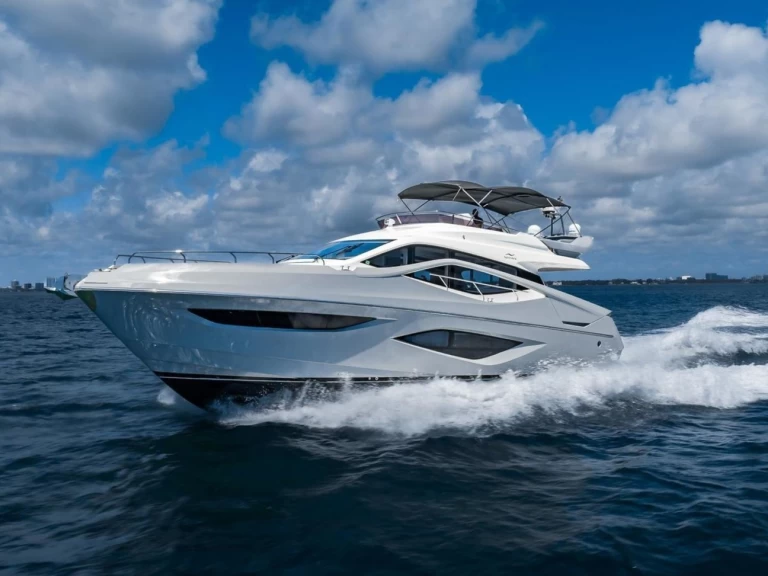 Noleggio Yacht di lusso a Miami Beach – Numarine 65