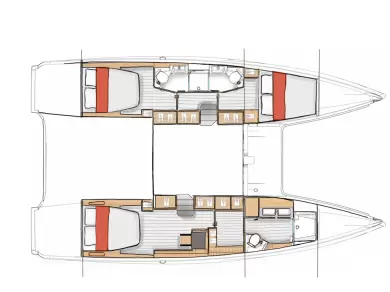 Noleggio Catamarano a Canet-en-Roussillon – Excess Excess 13