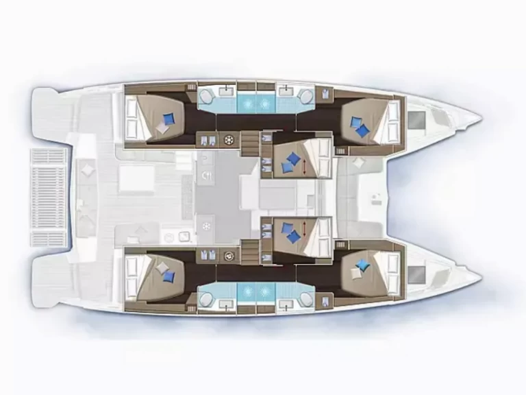 Noleggiare una Lagoon Lagoon 51 a Pálairos