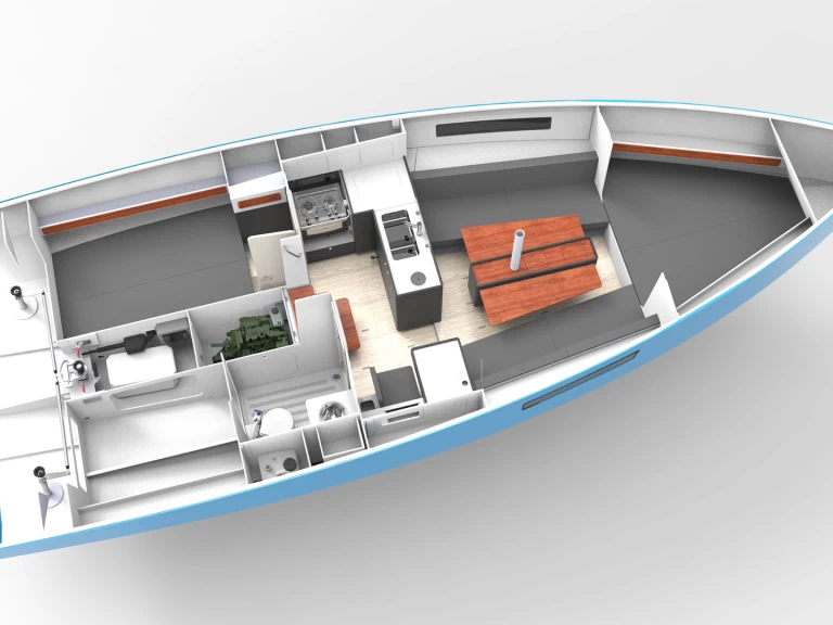 Noleggio Barca a vela a La Trinité-sur-Mer – RM RM 9.70 BIQUILLE