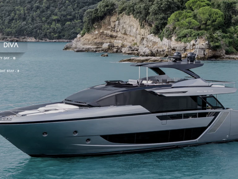 Noleggio Yacht di lusso Riva Diva con patente nautica
