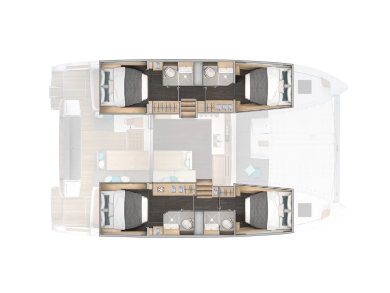 Noleggio Catamarano con o senza skipper Lagoon a Capo d'Orlando